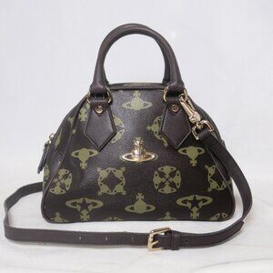Rare Vivienne Westwood Yasmine Leather Derby Bag Handbag